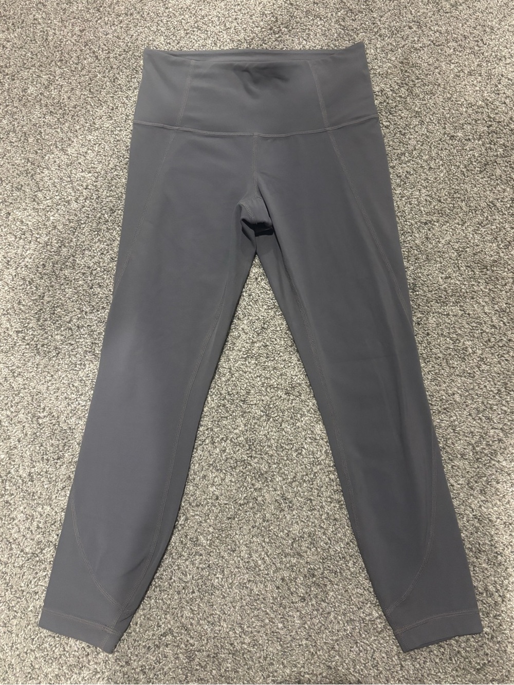 Athleta Charcoal Gray High-Rise Leggings